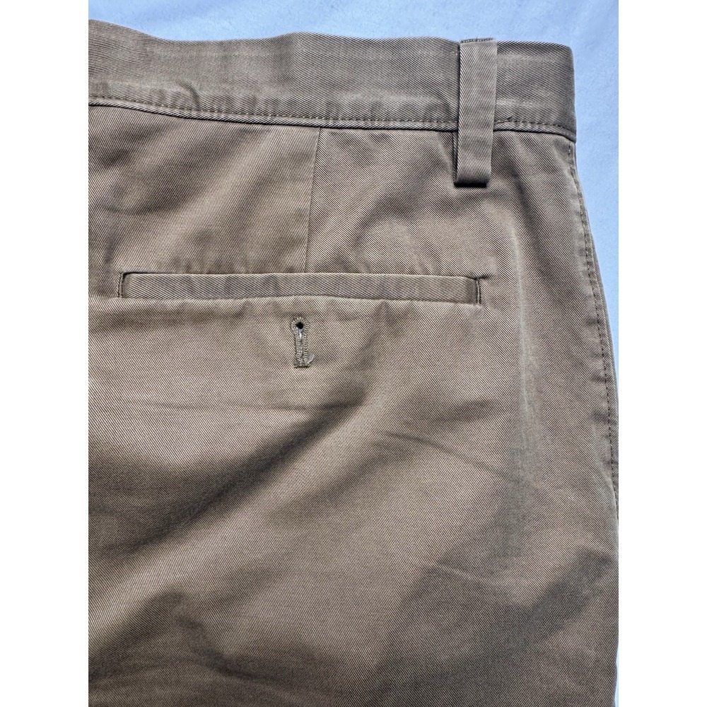 Banana Republic Men's Aiden Short Tan Chino Flat Front Shorts Size 32 - Picture 9 of 10